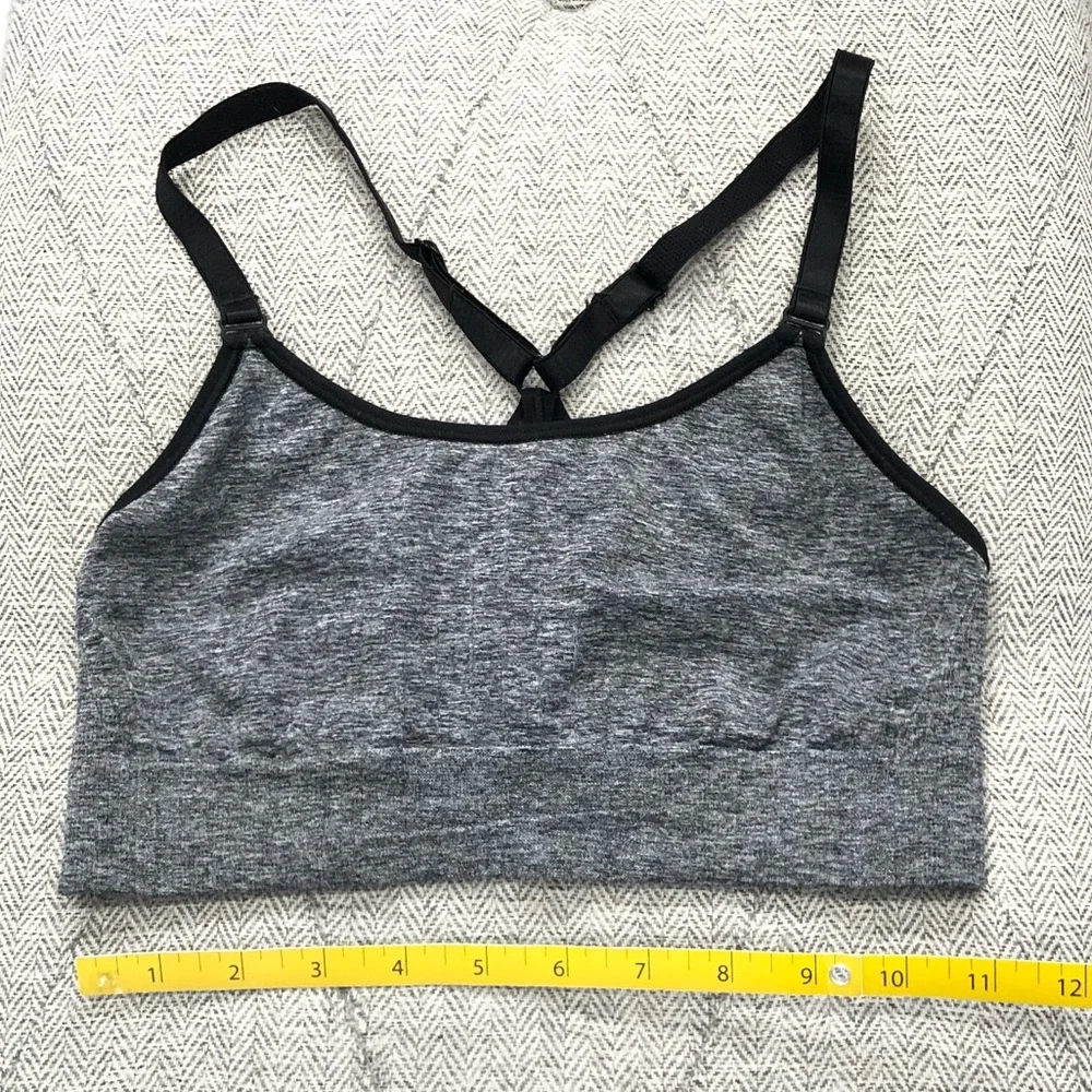 Champion c9 Seamless Sports Bra - XS - Grey & Black - Picture 6 of 8